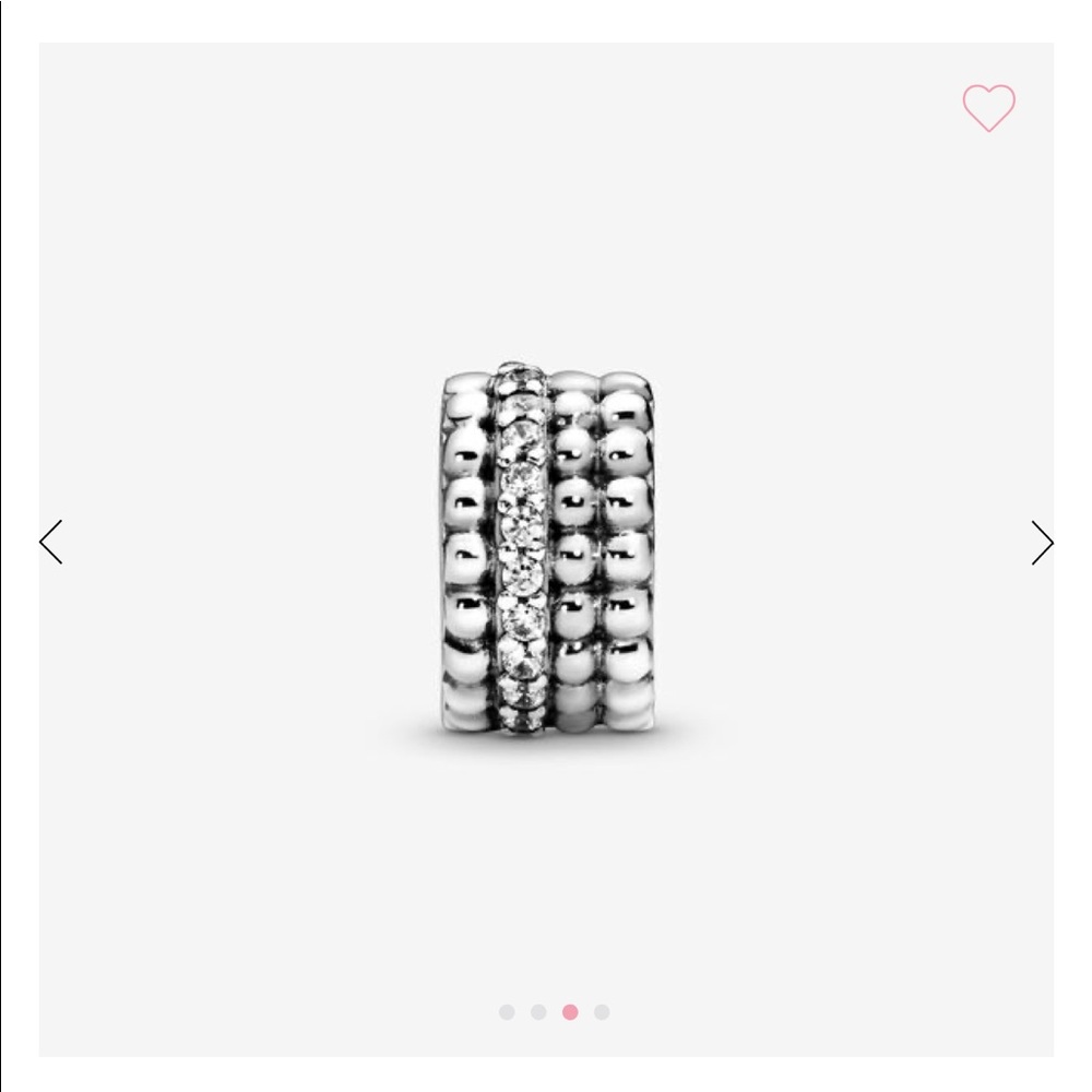 Pandora beaded clip charm
